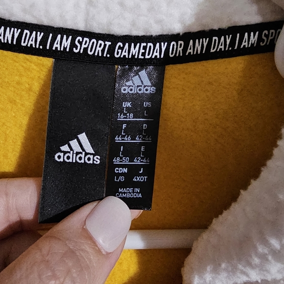 Adidas Full Zip hoodie jacket - Picture 3 of 5